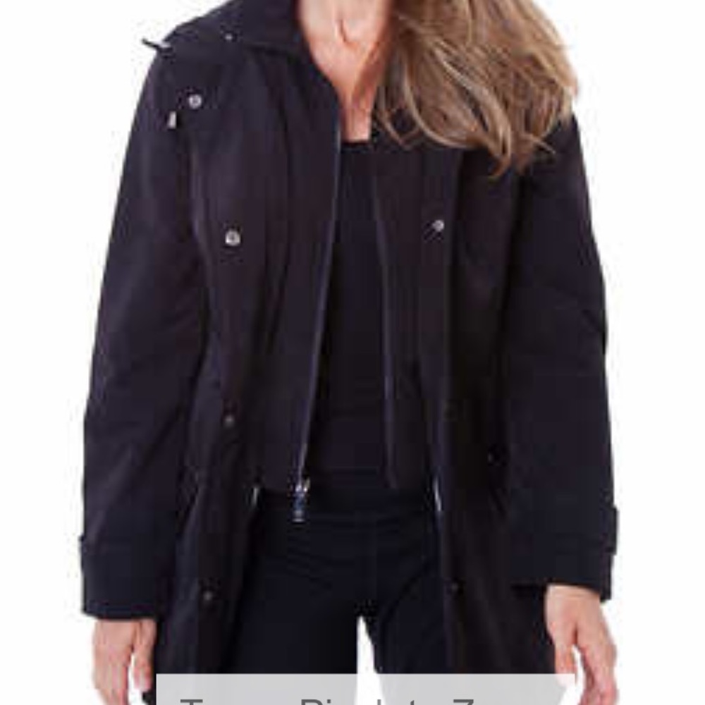 HFX Ladies' All Weather Trench Coat Size M - Picture 2 of 8